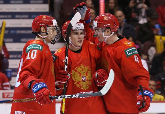 Canada Ice Hockey World Juniors Russia - Denmark
