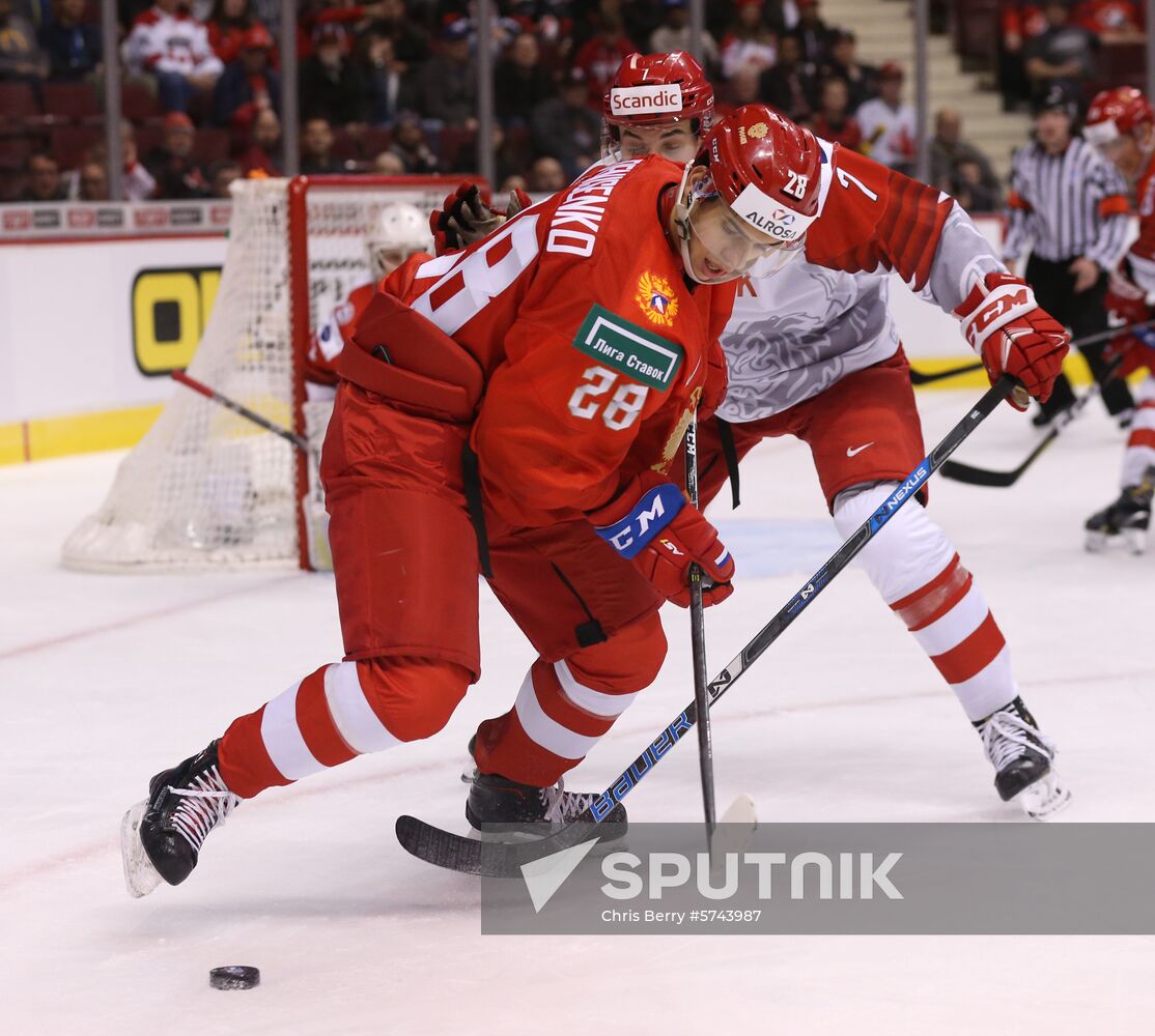 Canada Ice Hockey World Juniors Russia - Denmark