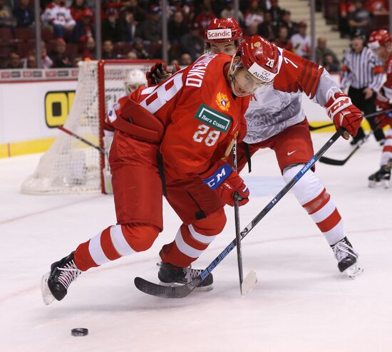 Canada Ice Hockey World Juniors Russia - Denmark