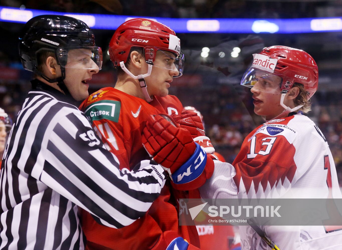Canada Ice Hockey World Juniors Russia - Denmark