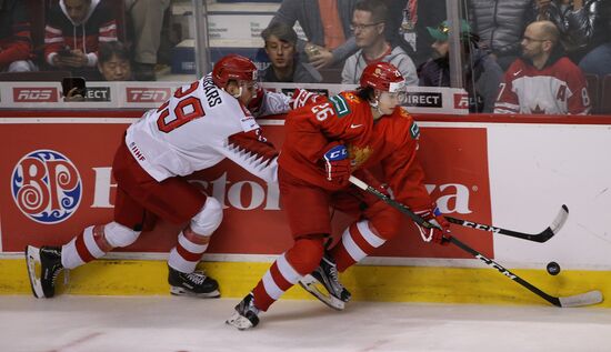 Canada Ice Hockey World Juniors Russia - Denmark