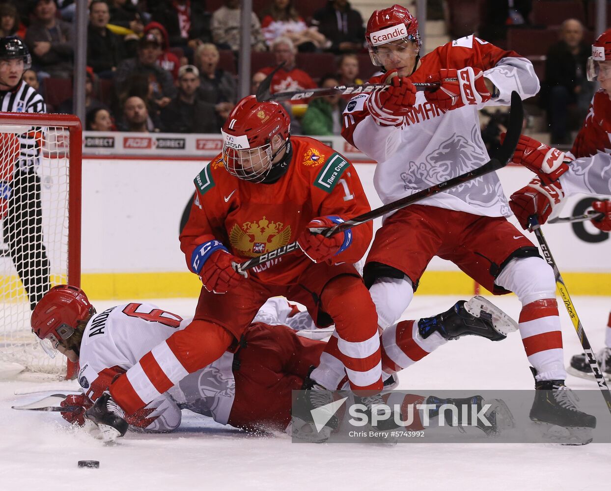 Canada Ice Hockey World Juniors Russia - Denmark