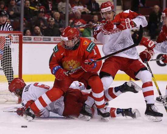 Canada Ice Hockey World Juniors Russia - Denmark