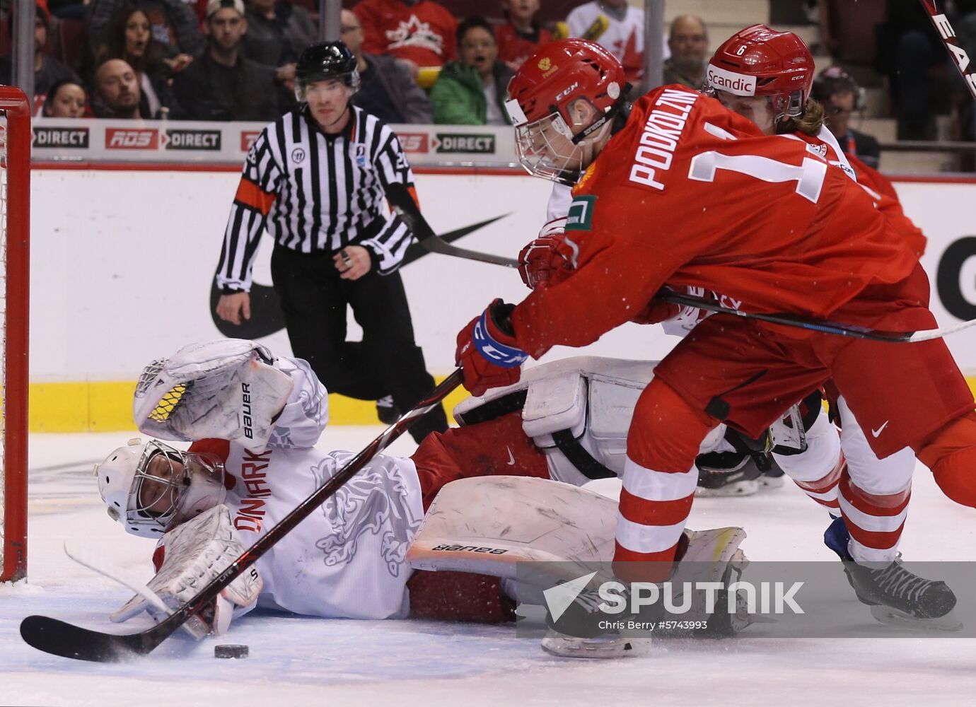 Canada Ice Hockey World Juniors Russia - Denmark