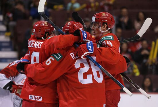 Canada Ice Hockey World Juniors Russia - Denmark