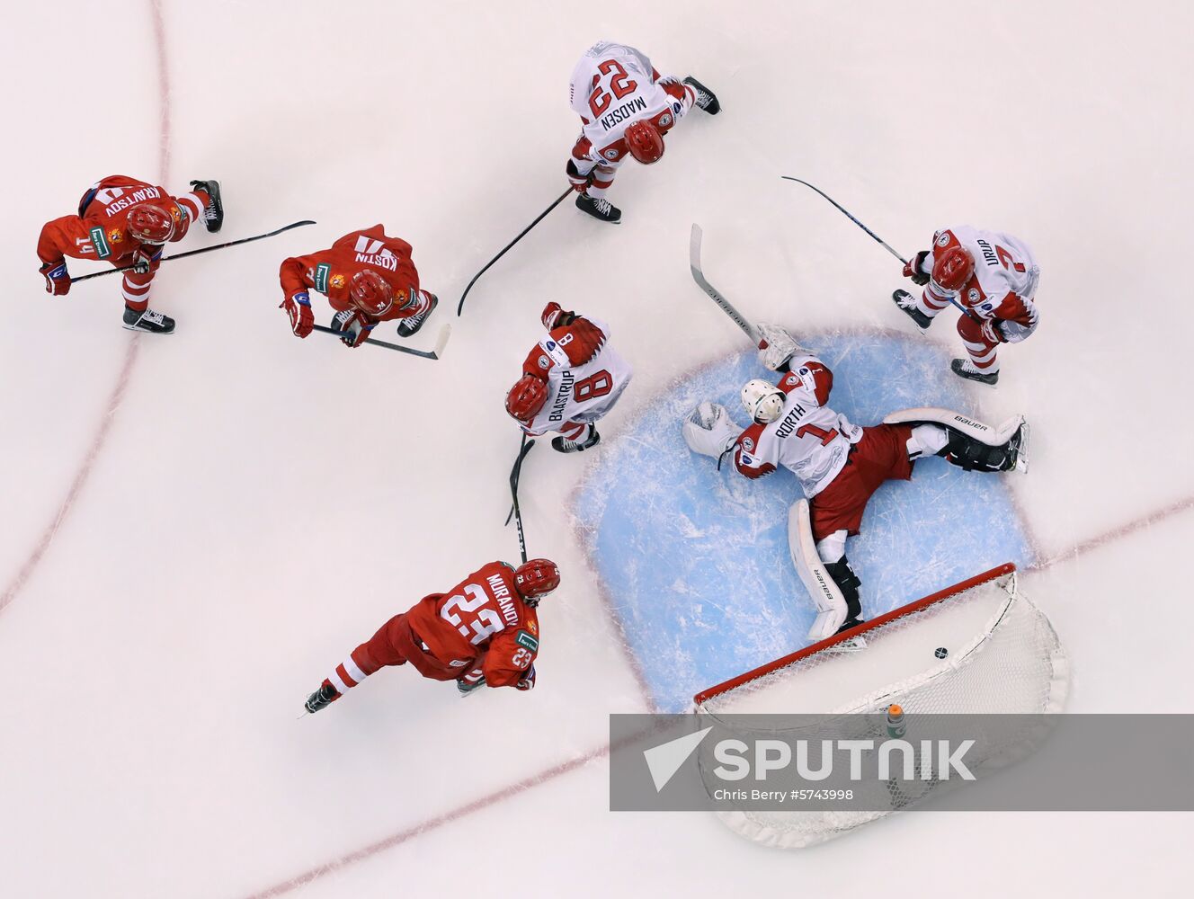 Canada Ice Hockey World Juniors Russia - Denmark