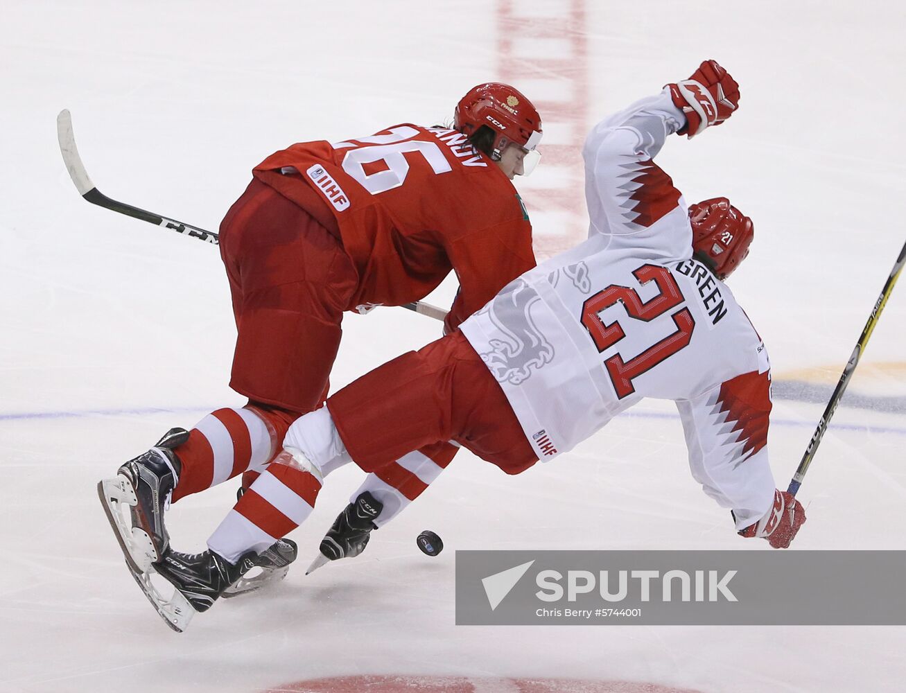 Canada Ice Hockey World Juniors Russia - Denmark