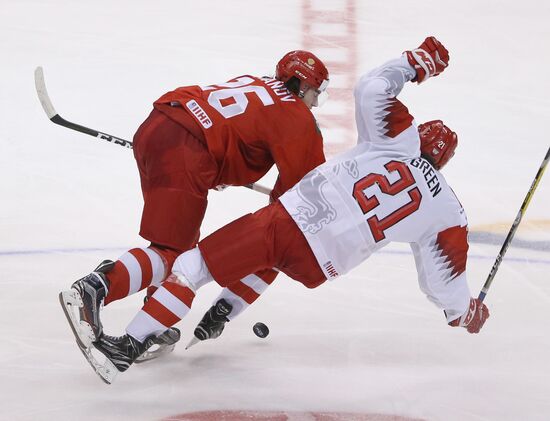 Canada Ice Hockey World Juniors Russia - Denmark
