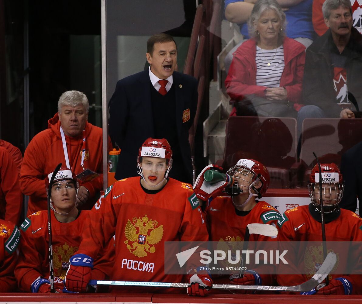 Canada Ice Hockey World Juniors Russia - Denmark