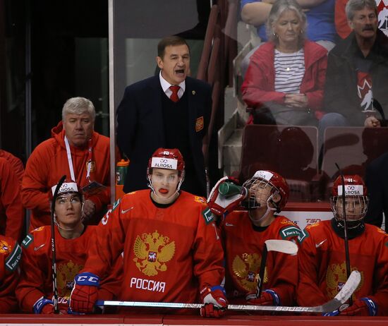 Canada Ice Hockey World Juniors Russia - Denmark
