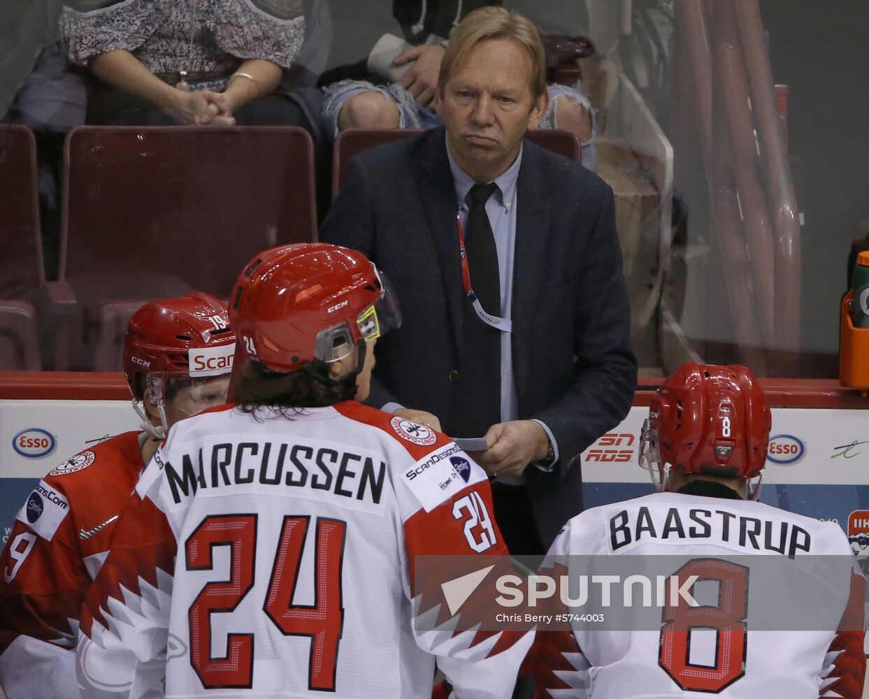 Canada Ice Hockey World Juniors Russia - Denmark