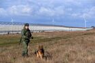 Russia Crimea Ukraine Border Fence