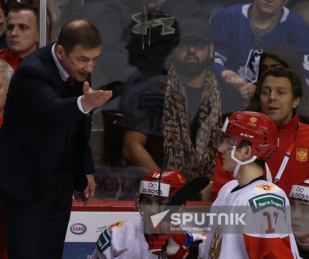 Canada Ice Hockey World Juniors Czech Republic - Russia