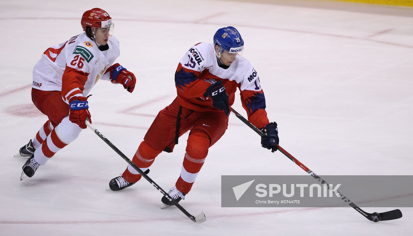 Canada Ice Hockey World Juniors Czech Republic - Russia