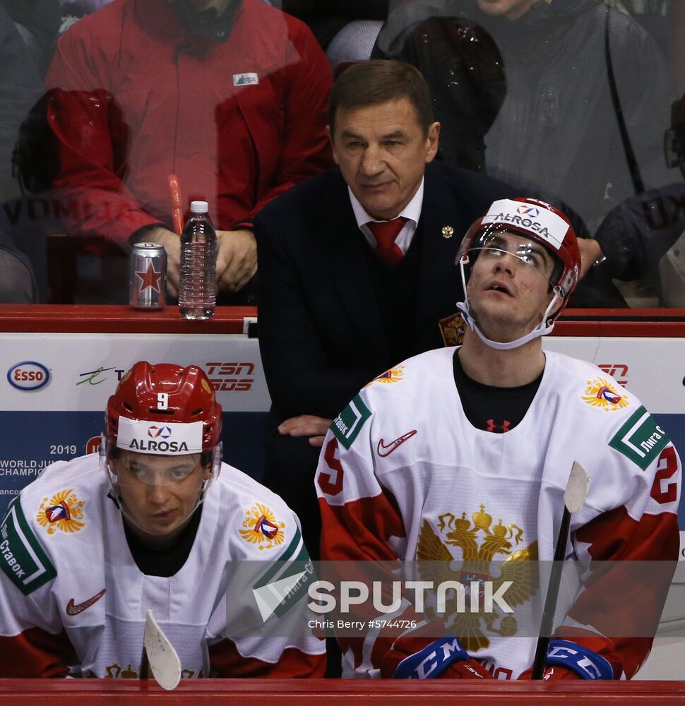Canada Ice Hockey World Juniors Czech Republic - Russia