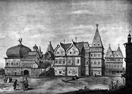 Palace in Kolomenskoye village