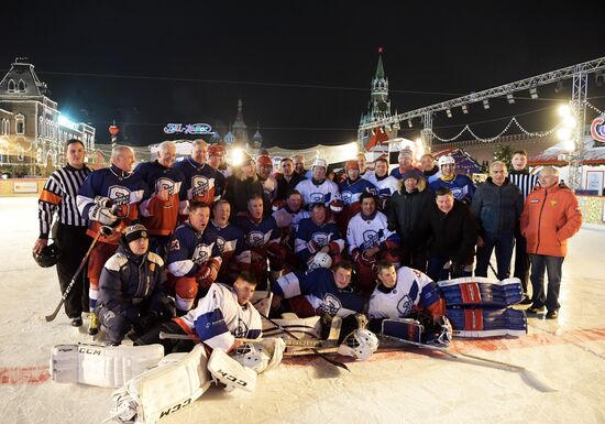 Russia Putin Ice Hockey