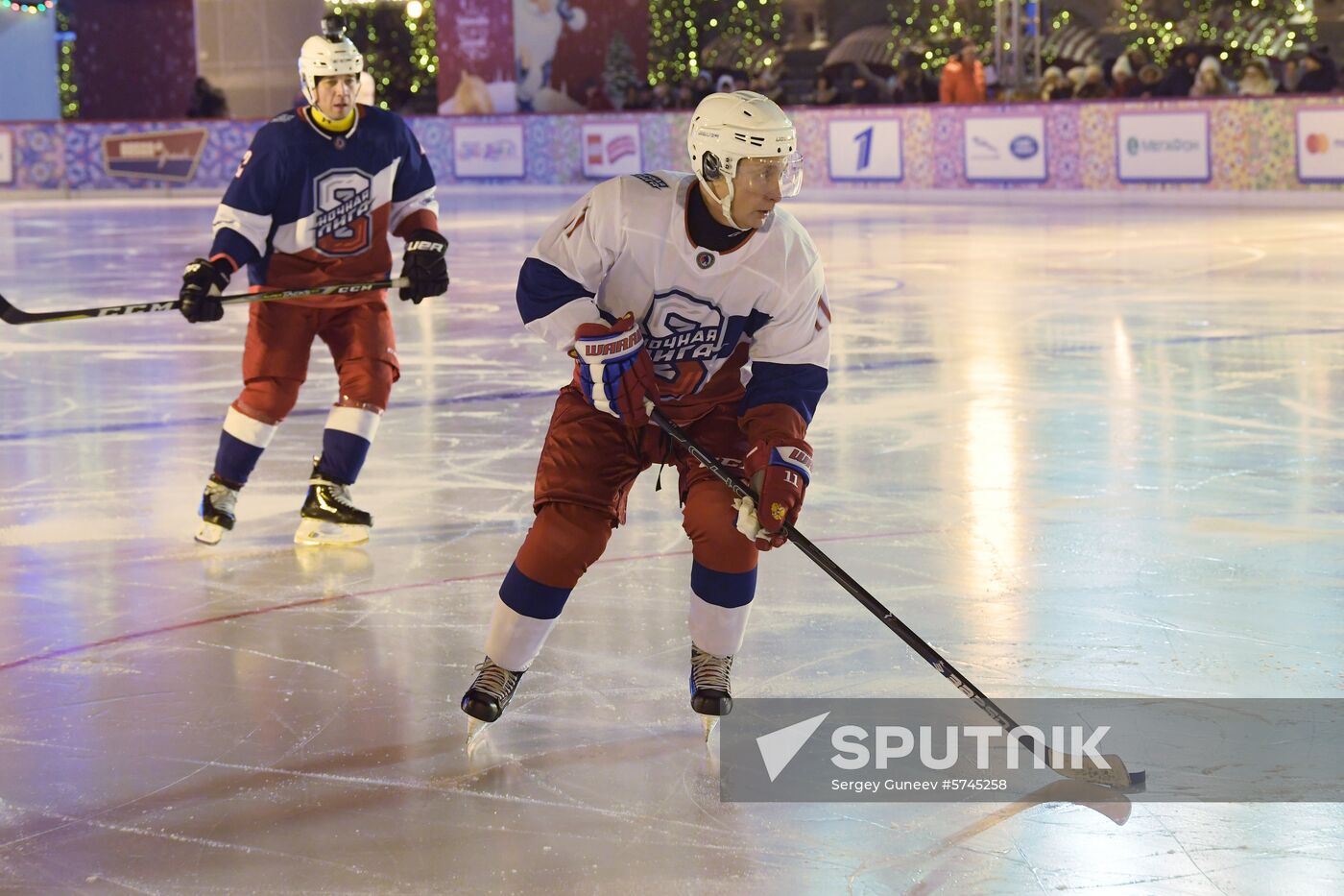 Russia Putin Ice Hockey