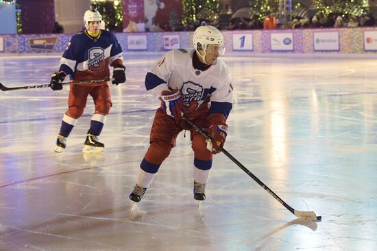 Russia Putin Ice Hockey