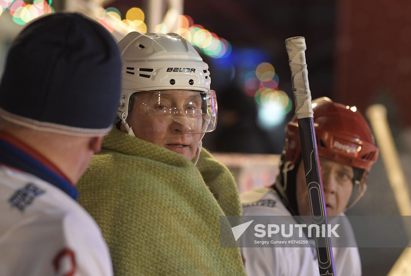 Russia Putin Ice Hockey