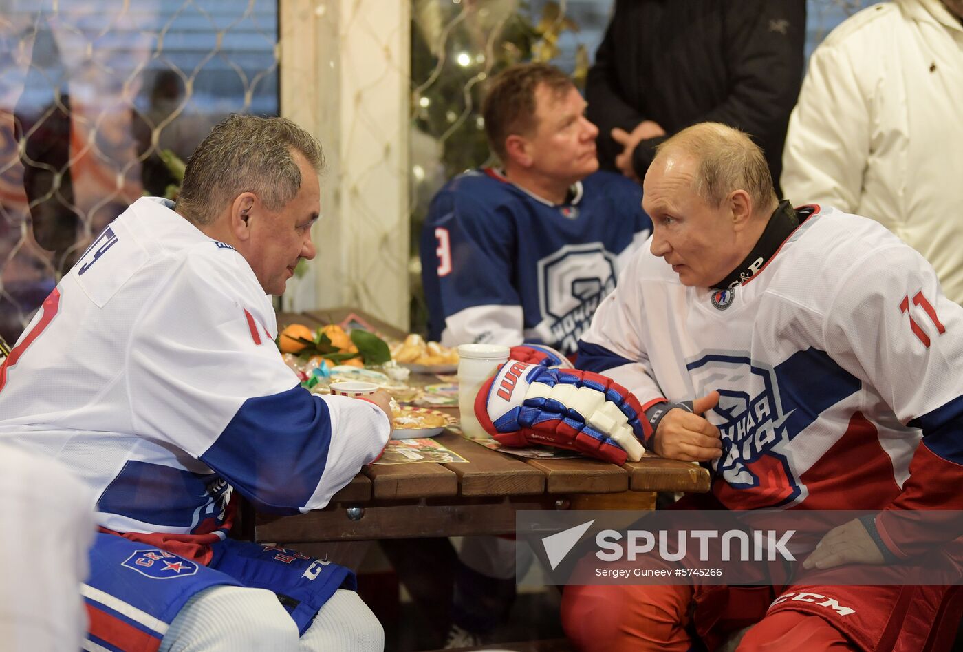 Russia Putin Ice Hockey
