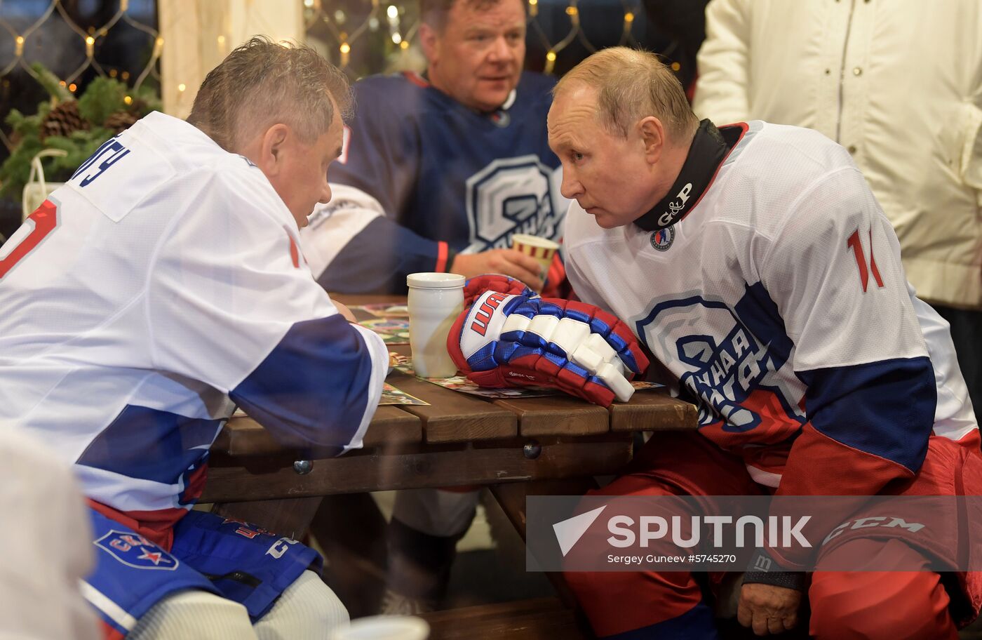 Russia Putin Ice Hockey