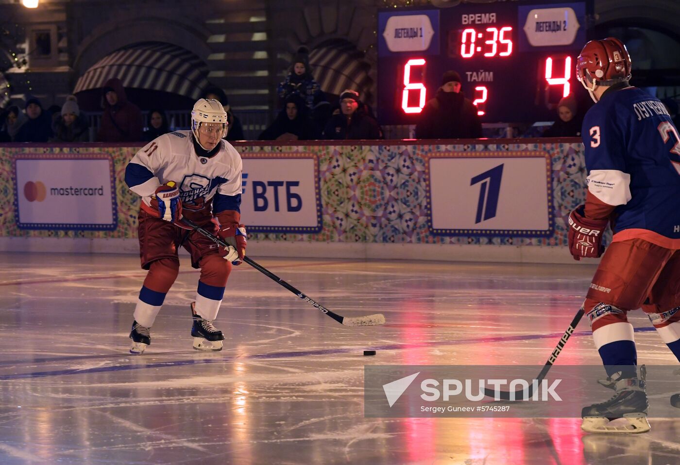 Russia Putin Ice Hockey