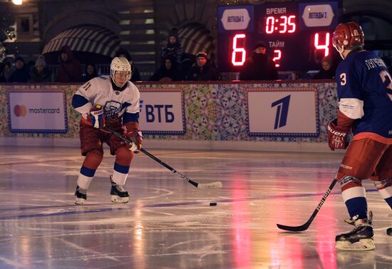 Russia Putin Ice Hockey