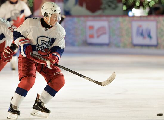 Russia Putin Ice Hockey