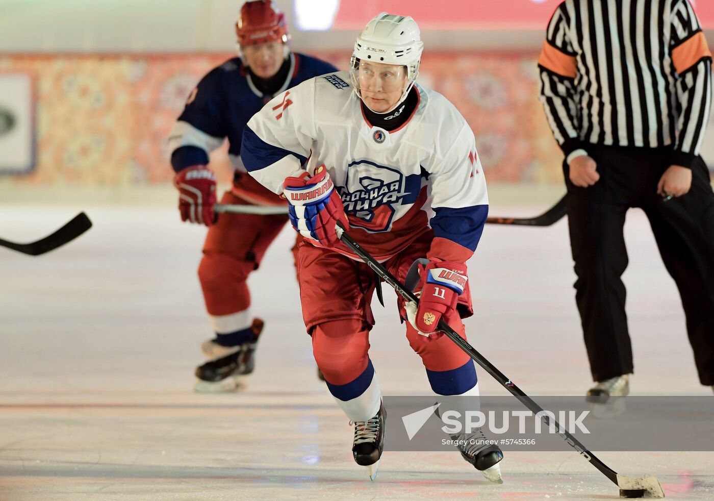 Russia Putin Ice Hockey