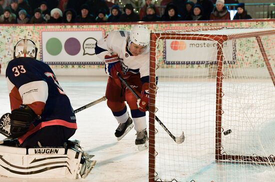 Russia Putin Ice Hockey