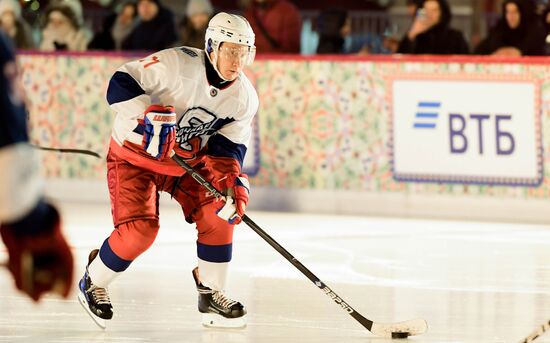 Russia Putin Ice Hockey