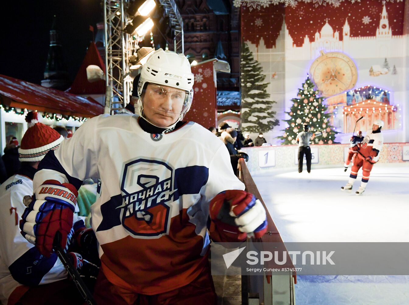 Russia Putin Ice Hockey