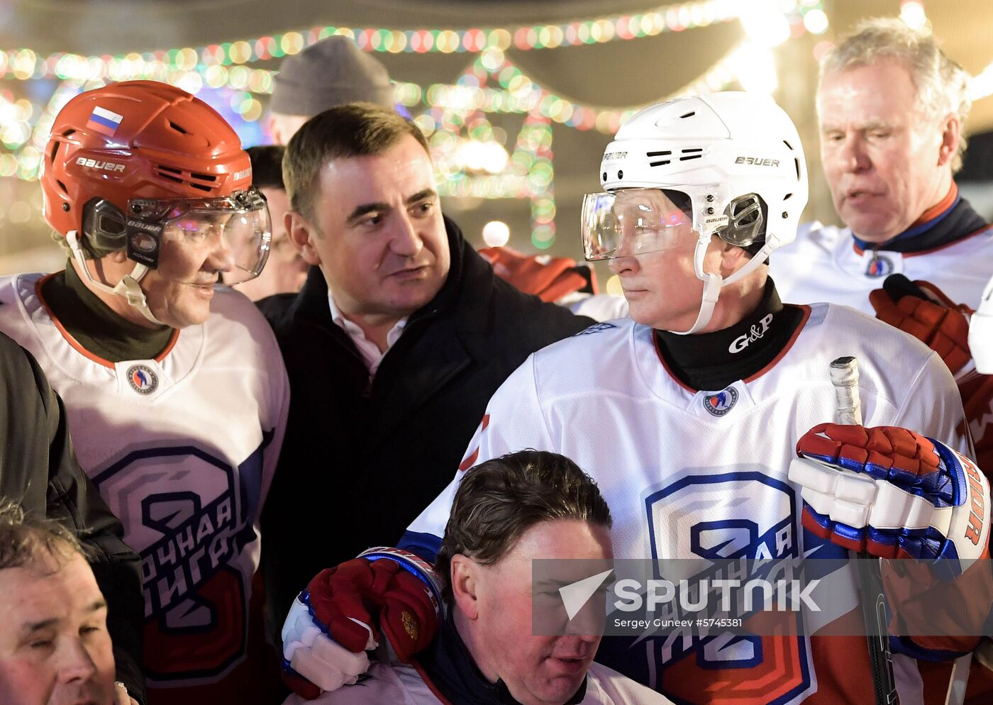 Russia Putin Ice Hockey