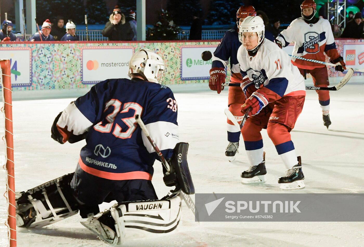 Russia Putin Ice Hockey