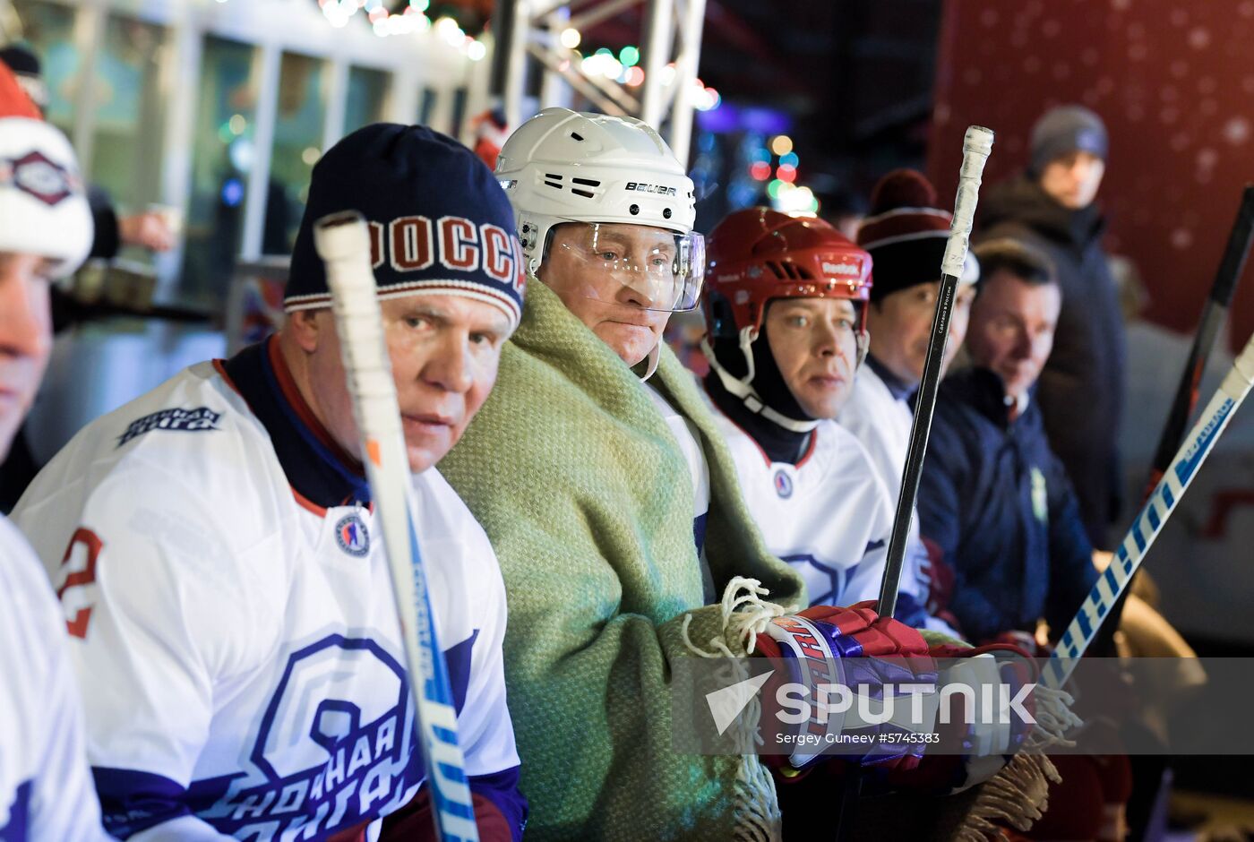 Russia Putin Ice Hockey