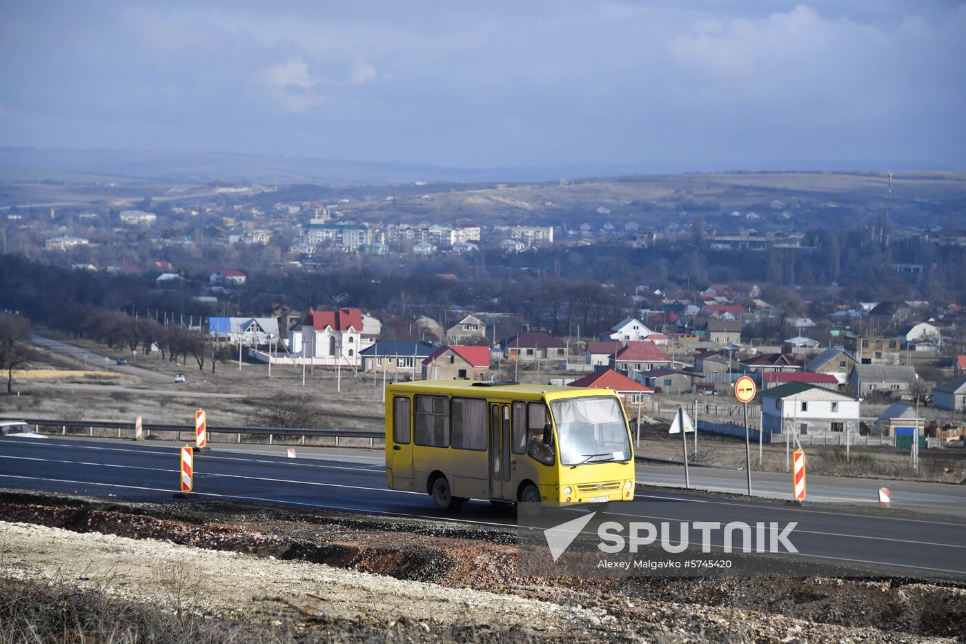 Russia Crimea Highway