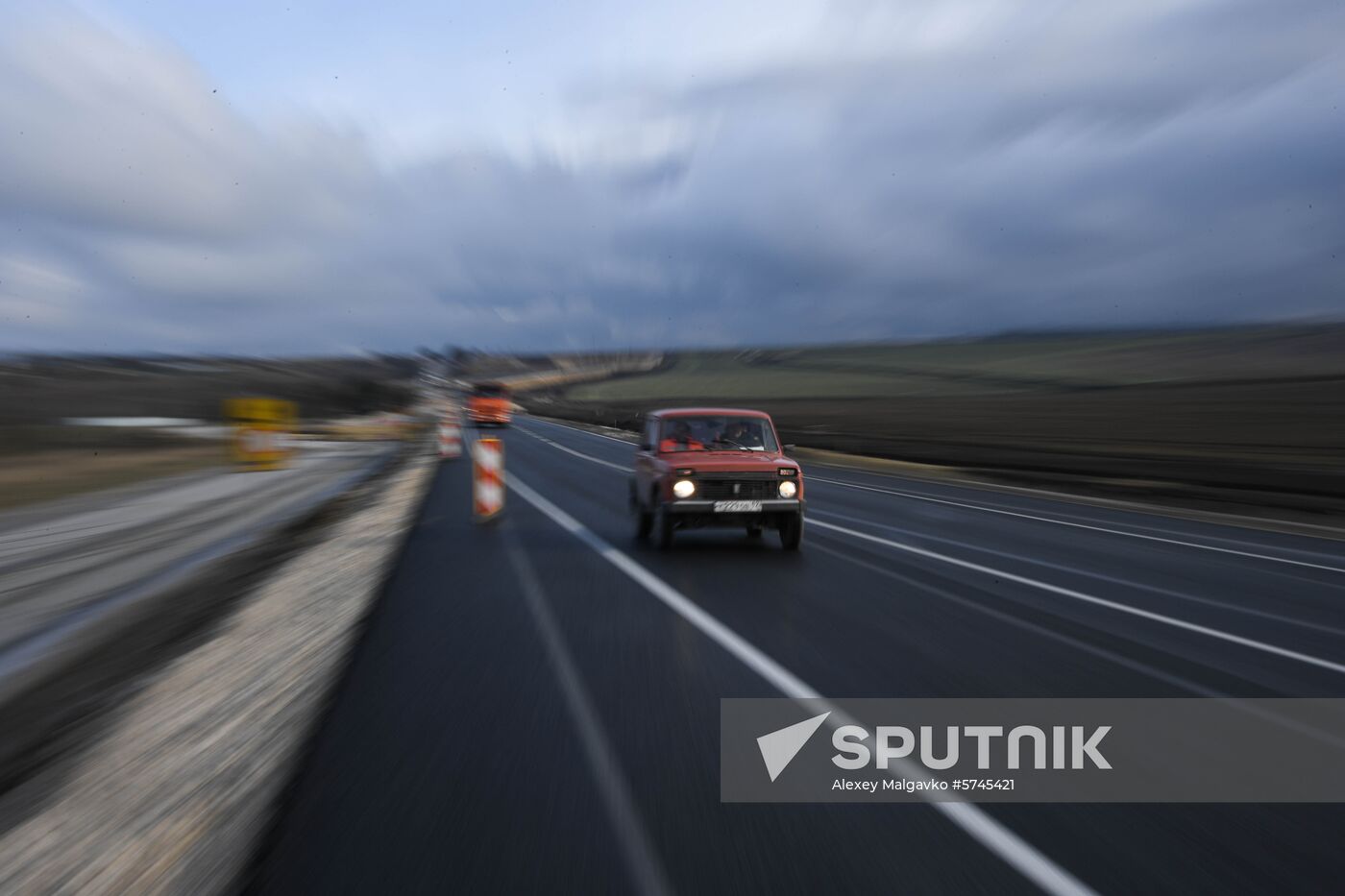 Russia Crimea Highway