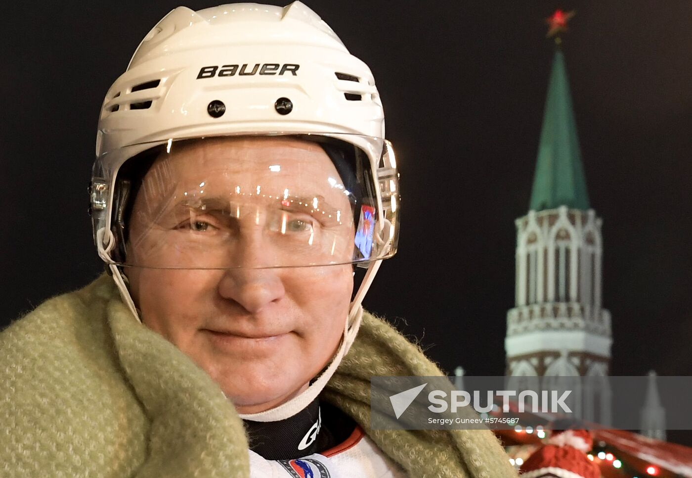 Russia Putin Ice Hockey