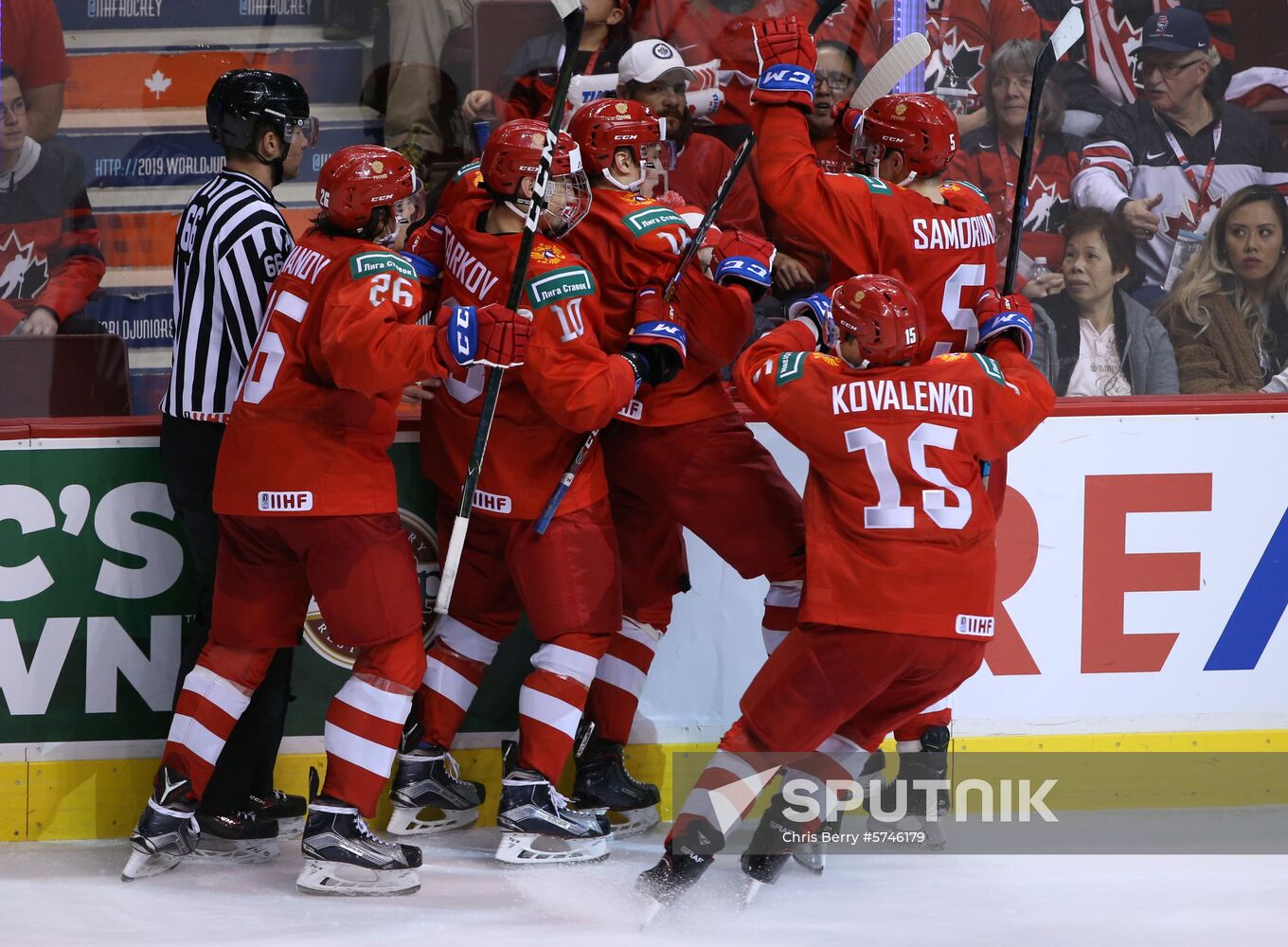 Canada Ice Hockey World Juniors Russia - Canada