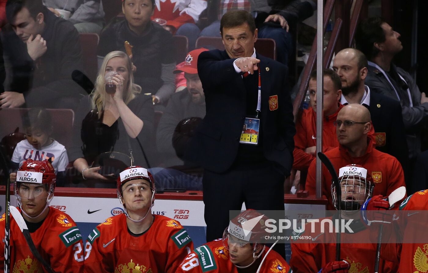 Canada Ice Hockey World Juniors Russia - Canada