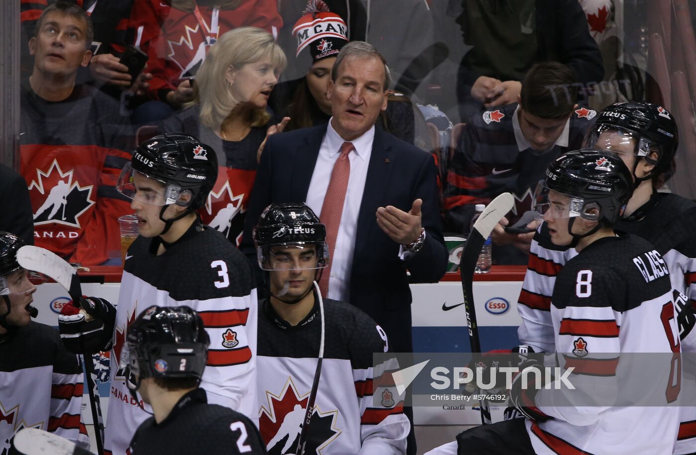 Canada Ice Hockey World Juniors Russia - Canada