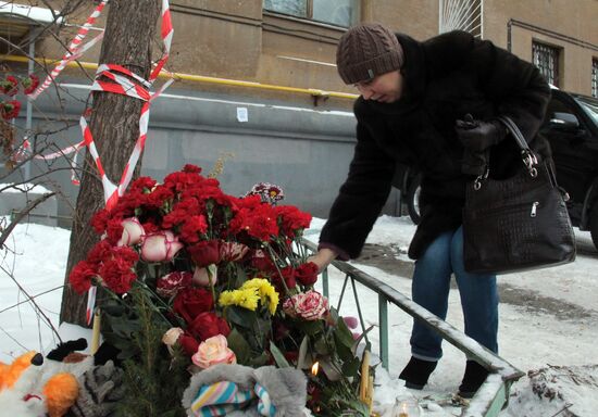 Russia Magnitogorsk Gas Explosion