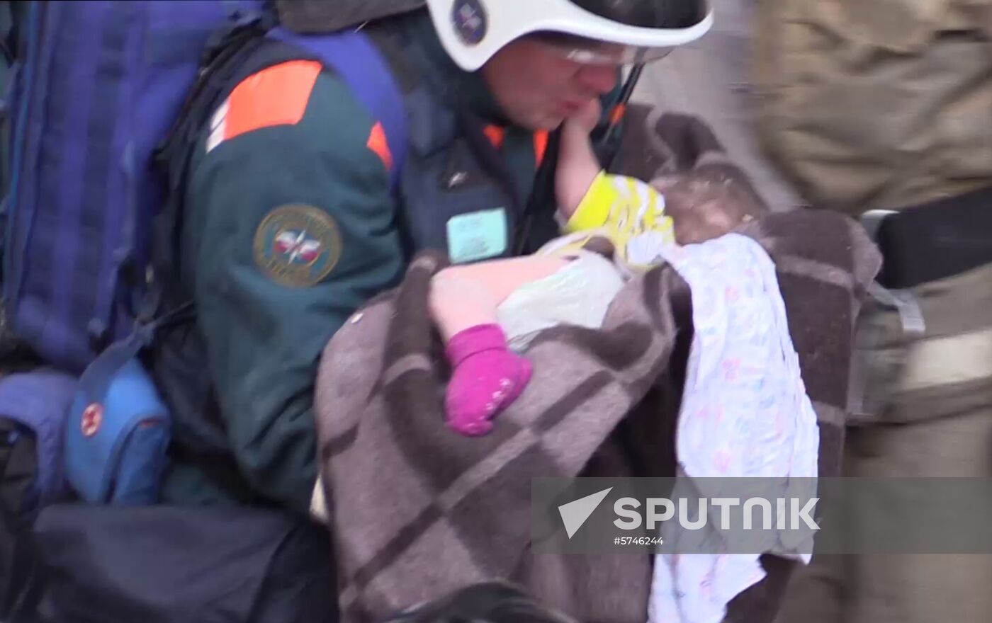 Russia Magnitogorsk Gas Explosion