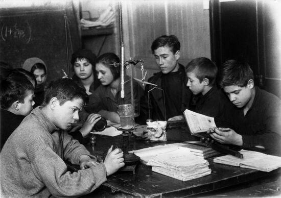 Vocational school at Krasny Bogatyr Plant in Moscow