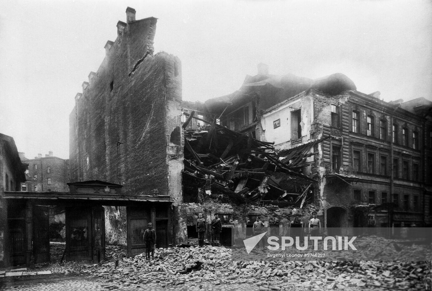 Explosion in Leontyevsky Pereulok