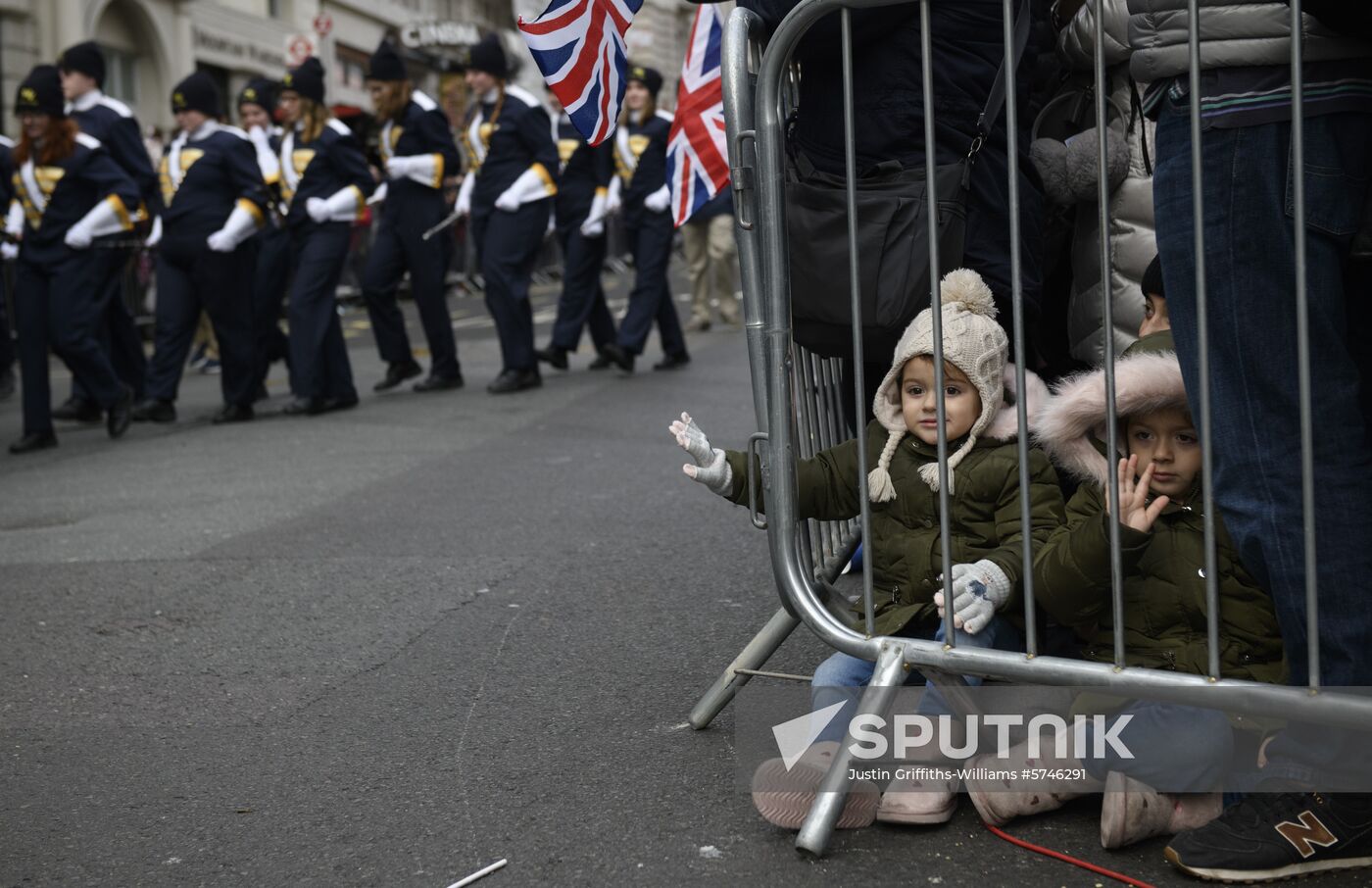 Great Britain New Year Parade