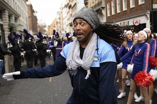 Great Britain New Year Parade