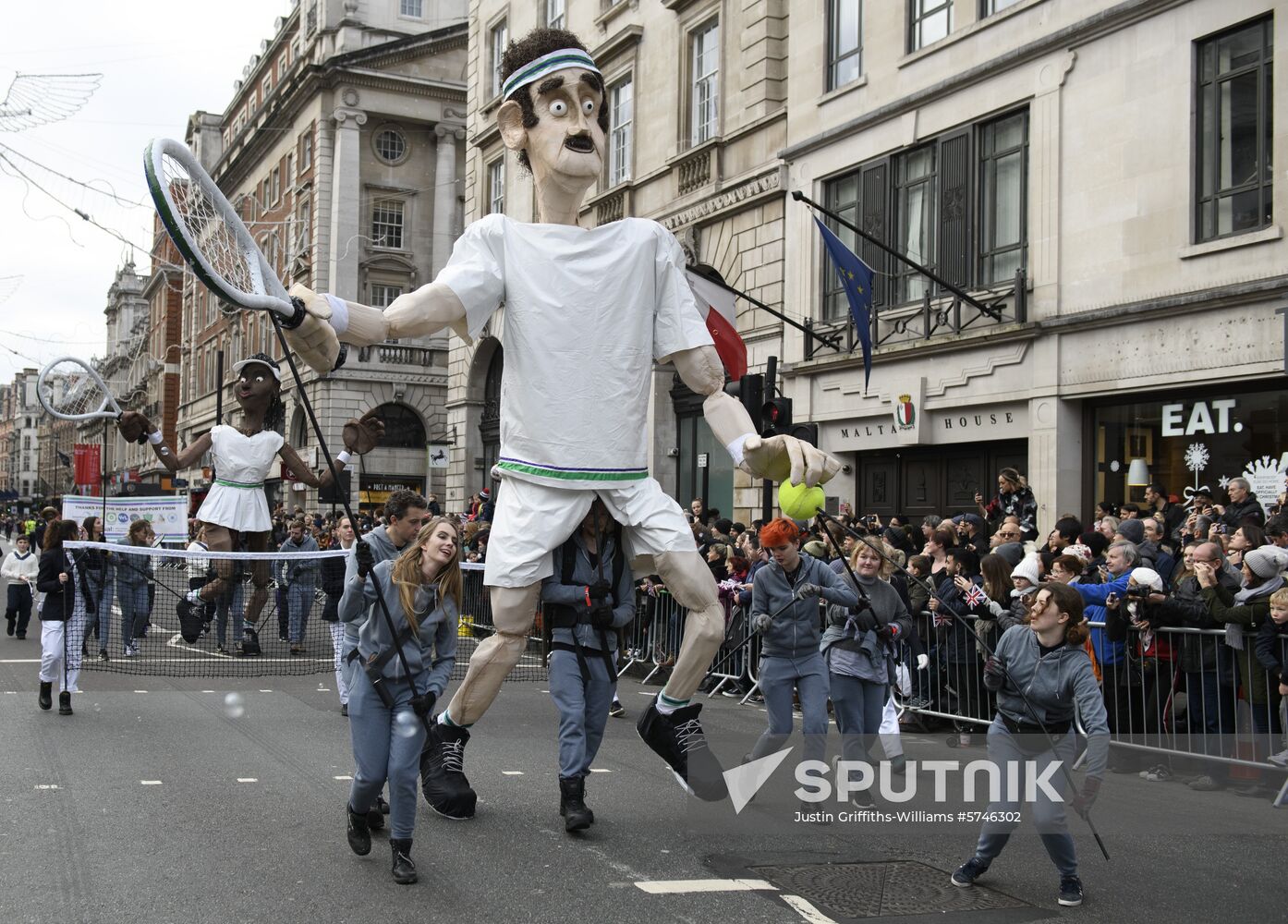 Great Britain New Year Parade