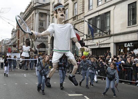 Great Britain New Year Parade